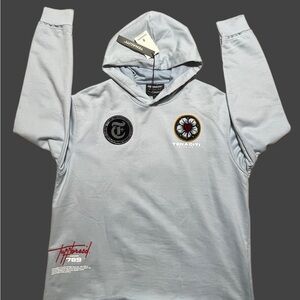 TENACITI TuffBreed Light Blue Gray heavyweight Hoodie